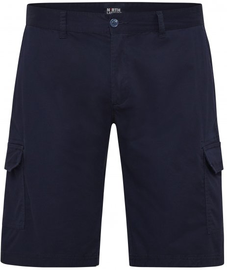 North Latitude 51133 laivastonsiniset cargo-shortsit - Shortsit - Shortsit, isot koot – W40-W60