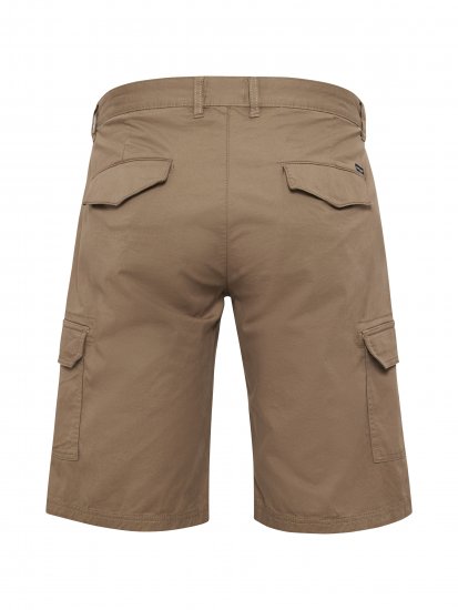 North Latitude 51133 tummanbeiget cargo-shortsit - Shortsit - Shortsit, isot koot – W40-W60