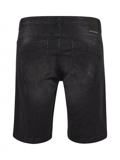 North Latitude 51336 mustat farkkushortsit - Shortsit - Shortsit, isot koot – W40-W60