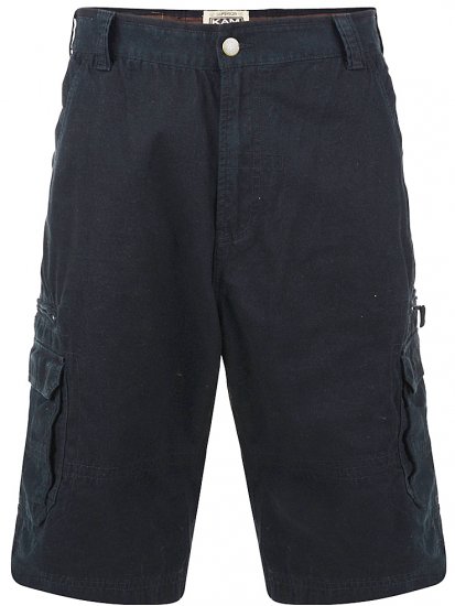 Kam Jeans Cargo Shorts Black - Shortsit - Shortsit, isot koot – W40-W60