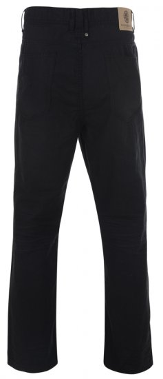 Kam Marco Chino-Jeans Black - Farkut ja housut - Miesten isot farkut ja isot housut W40-W70