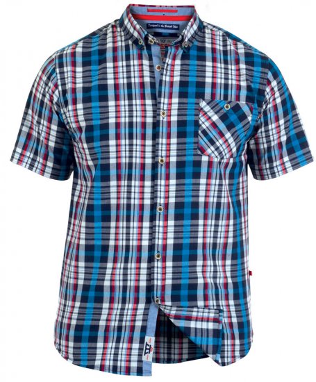 D555 Stanley Shirt - Kauluspaidat - Miesten isot paidat 2XL – 8XL
