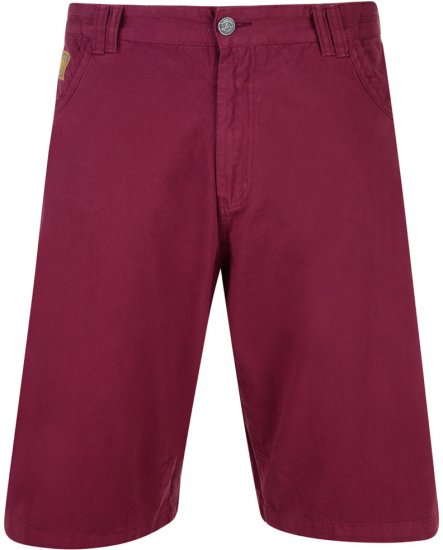 Kam Jeans 385 Shorts Burgundy - Shortsit - Shortsit, isot koot – W40-W60
