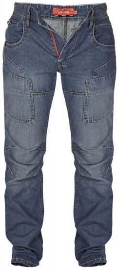 D555 Carney Tapered Jeans - Farkut ja Housut - Miesten isot farkut ja isot housut W40-W70