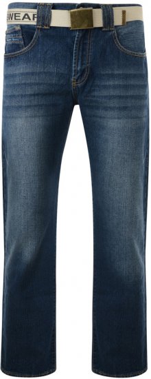 Forge Jeans 121 Sininen - Farkut ja Housut - Miesten isot farkut ja isot housut W40-W70