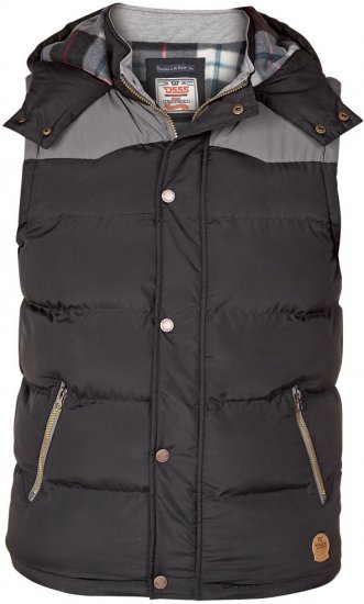 D555 Paxton Vest Black - Takit & Sadevaatteet - Takit, isot koot – 2XL – 8XL