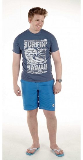 D555 Francis Blue T-shirt - T-paidat - Isot T-paidat 2XL – 14XL
