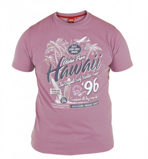 D555 Ashley T-shirt Lilac - T-paidat - Isot T-paidat 2XL – 14XL