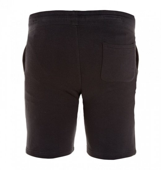 D555 Troy Black Short - Collegehousut ja collegeshortsit - Miesten Isot collegehousut ja collegeshortsit