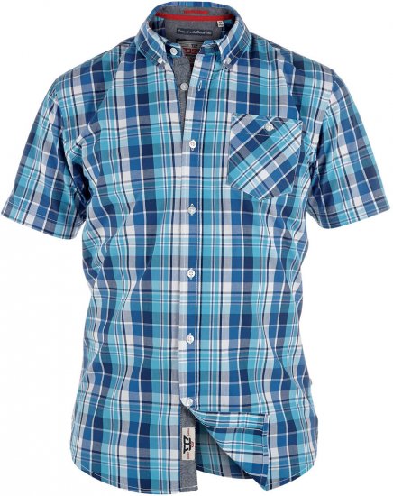 D555 Pearce Tee+Shirt - Kauluspaidat - Miesten isot kauluspaidat 2XL – 8XL