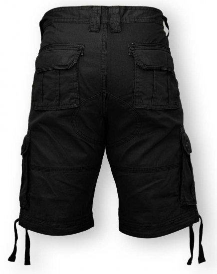 D555 Jarrod Cargo Short Black - Shortsit - Shortsit, isot koot – W40-W60