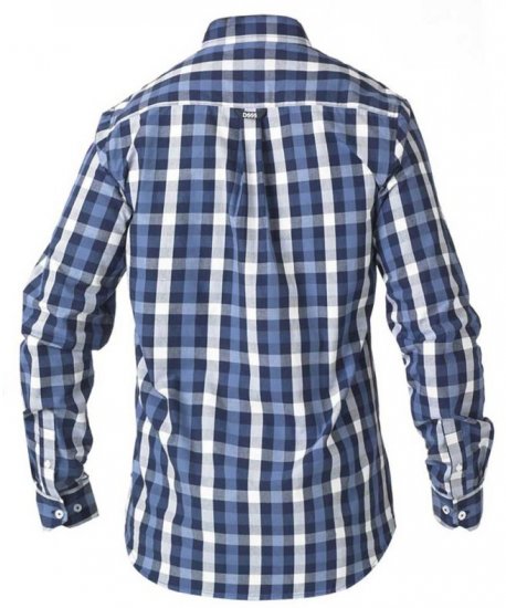 D555 Webber LS Shirt - Kauluspaidat - Miesten isot kauluspaidat 2XL – 8XL