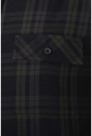D555 Angelo LS Shirt Navy - Kauluspaidat - Miesten isot kauluspaidat 2XL – 8XL