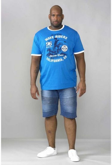 D555 Balder T-shirt Royal Blue - T-paidat - Isot T-paidat 2XL – 14XL