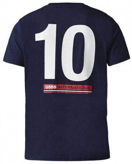 D555 Leon T-shirt Navy - T-paidat - Isot T-paidat 2XL – 14XL