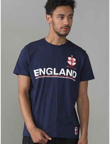 D555 Leon T-shirt Navy - T-paidat - Isot T-paidat 2XL – 14XL