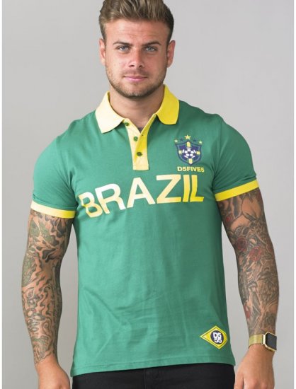 D555 Silva Polo Green - Pikeepaidat - Miesten isot pikeepaidat