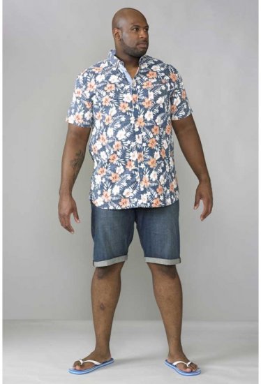 D555 Huxley Hawaii Shirt - Kauluspaidat - Miesten isot kauluspaidat 2XL – 8XL