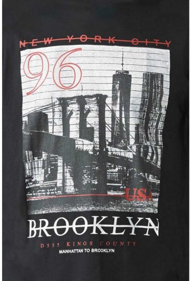 D555 Cain T-shirt Black - T-paidat - Isot T-paidat 2XL – 14XL