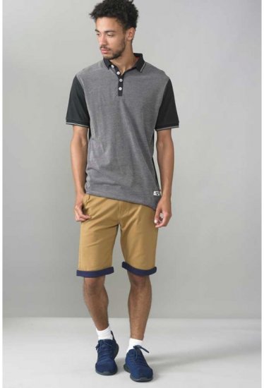 D555 Cecil Polo Black - Pikeepaidat - Miesten isot pikeepaidat
