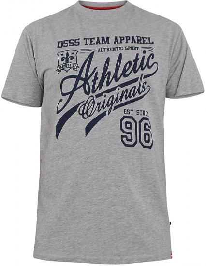 D555 Liberty Short Sleeve Shirt & T-shirt Combo - Kauluspaidat - Miesten isot kauluspaidat 2XL – 8XL