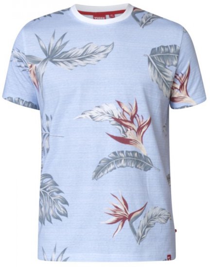 D555 Rufus T-shirt Blue - T-paidat - Isot T-paidat 2XL – 14XL