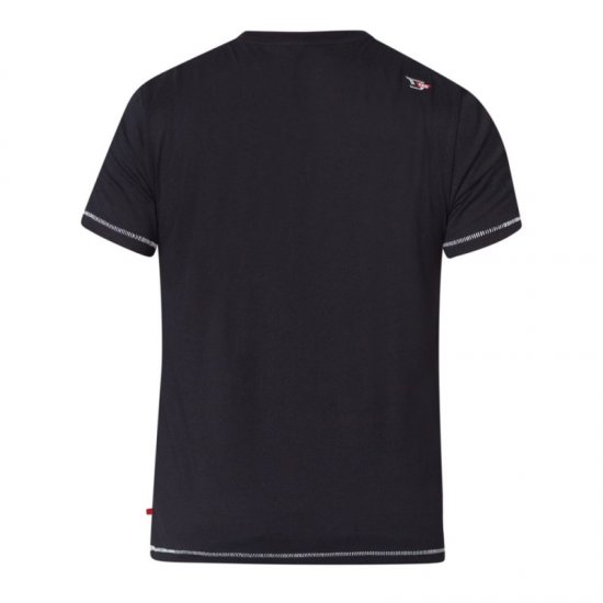 D555 Murray T-shirt Black - T-paidat - Isot T-paidat 2XL – 14XL