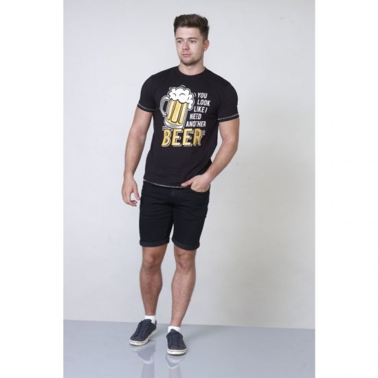 D555 Murray T-shirt Black - T-paidat - Isot T-paidat 2XL – 14XL