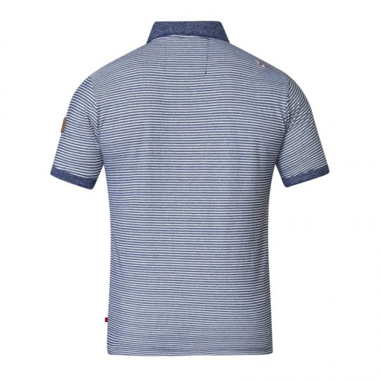 D555 Tyrone Polo Blue - Pikeepaidat - Miesten isot pikeepaidat