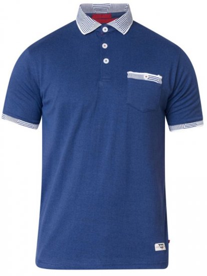D555 George Polo Navy - Pikeepaidat - Miesten isot pikeepaidat
