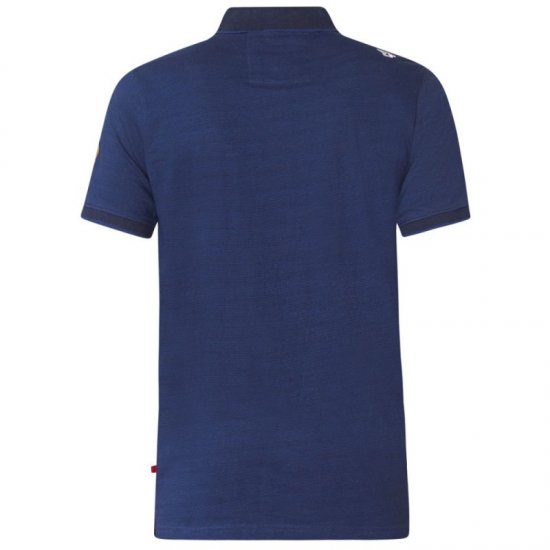 D555 Jerell Polo Navy - Pikeepaidat - Miesten isot pikeepaidat