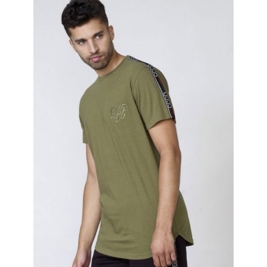 D555 Kambria Couture T-shirt Khaki - T-paidat - Isot T-paidat 2XL – 14XL
