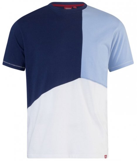 D555 Crawford Cut & Sew T-shirt - T-paidat - Isot T-paidat 2XL – 8XL