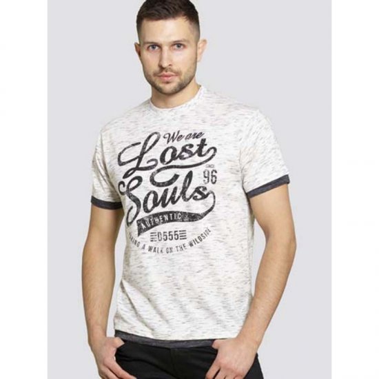 D555 Maiden T-shirt Off White - T-paidat - Isot T-paidat 2XL – 14XL