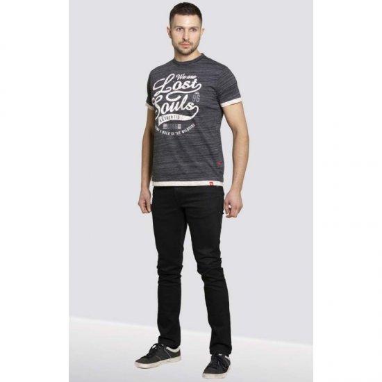 D555 Maiden T-shirt Black - T-paidat - Isot T-paidat 2XL – 14XL