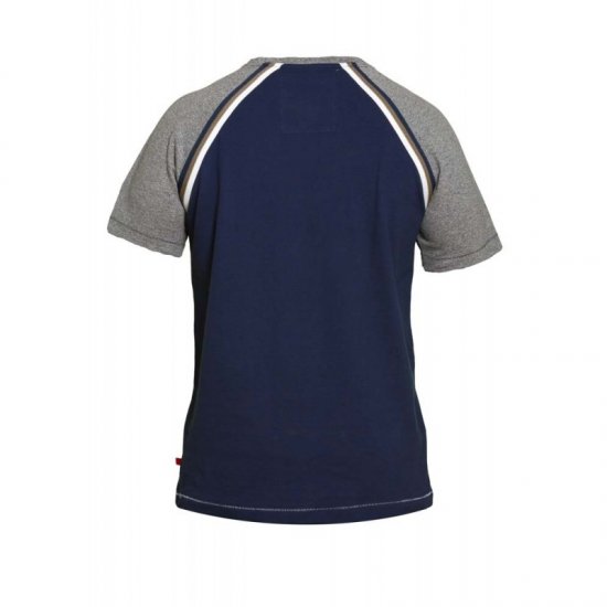 D555 Ashburn T-shirt Navy - T-paidat - Isot T-paidat 2XL – 14XL