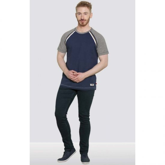 D555 Ashburn T-shirt Navy - T-paidat - Isot T-paidat 2XL – 14XL