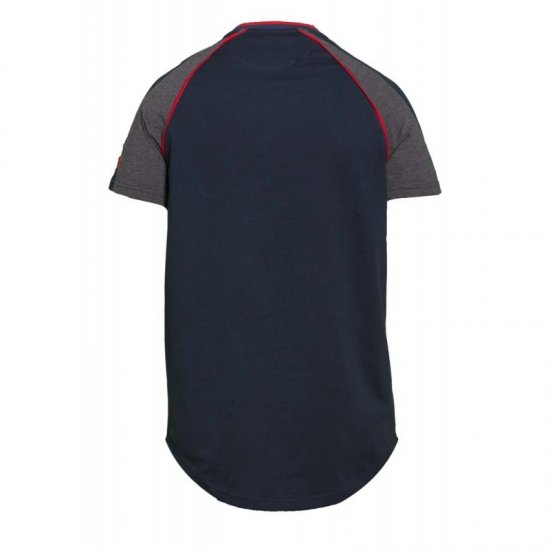 D555 Brendon T-shirt Navy - T-paidat - Isot T-paidat 2XL – 14XL