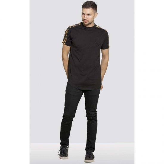 D555 Damien Couture T-shirt Black - T-paidat - Isot T-paidat 2XL – 14XL