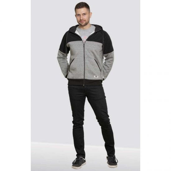 D555 Banbury Hoodie Black - Hupparit ja collegepaidat - Miesten hupparit ja collegepaidat isot koot