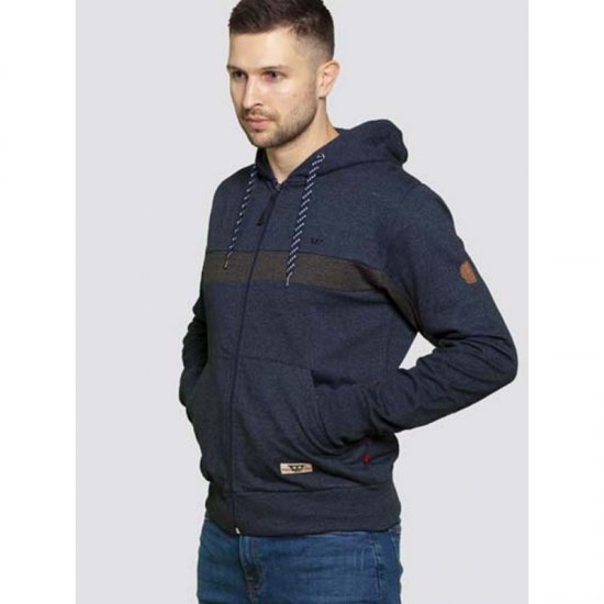 D555 Louisiana Hoodie Navy - Hupparit ja collegepaidat - Miesten hupparit ja collegepaidat isot koot
