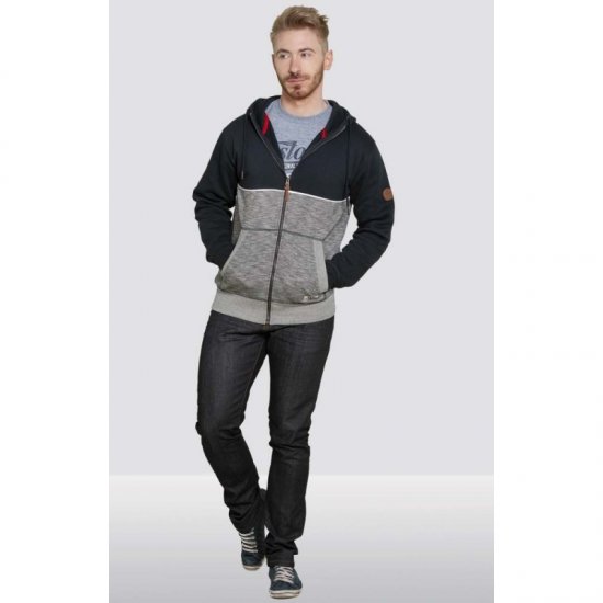 D555 Lamarsh Hoodie Navy - Hupparit ja collegepaidat - Miesten hupparit ja collegepaidat isot koot