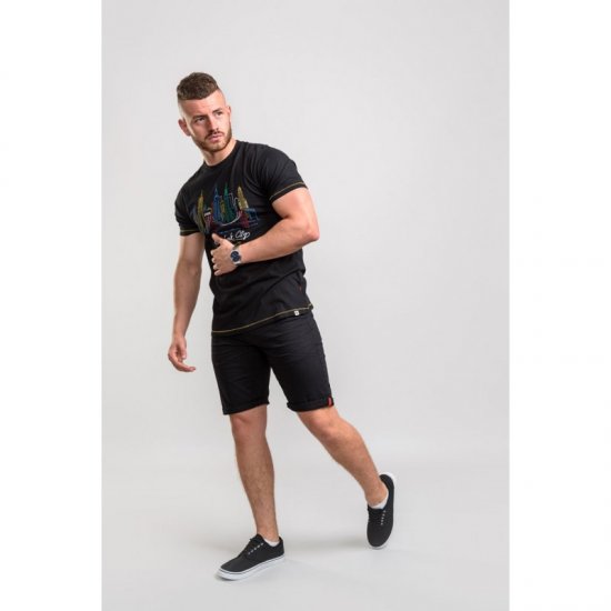 D555 Shelby T-shirt Black - T-paidat - Isot T-paidat 2XL – 14XL