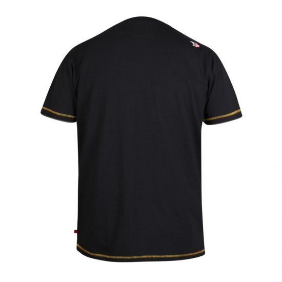 D555 Shelby T-shirt Black - T-paidat - Isot T-paidat 2XL – 14XL