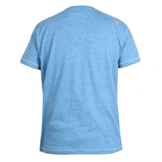 D555 Shelton T-shirt Blue - T-paidat - Isot T-paidat 2XL – 14XL