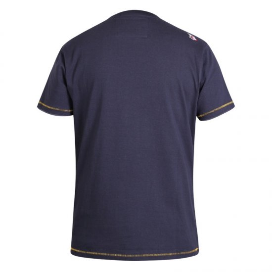D555 Slater T-shirt Navy - T-paidat - Isot T-paidat 2XL – 14XL