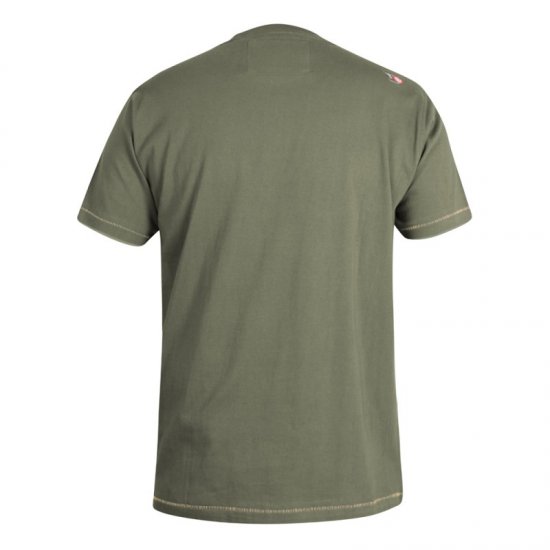 D555 Stanley T-shirt Khaki - T-paidat - Isot T-paidat 2XL – 14XL