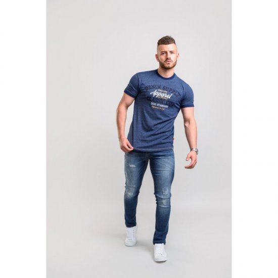D555 Kody T-shirt Navy - T-paidat - Isot T-paidat 2XL – 14XL