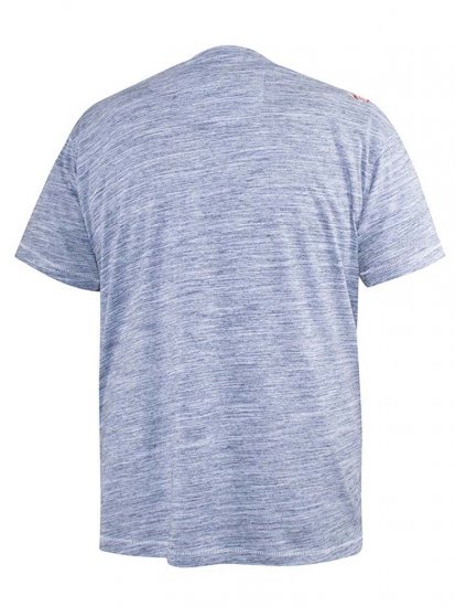 D555 Hobart LA Printed T-Shirt Blue - T-paidat - Isot T-paidat 2XL – 14XL
