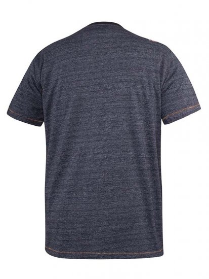 D555 Cairns Navy Fine Stripe Colorado Printed T-Shirt - T-paidat - Isot T-paidat 2XL – 14XL